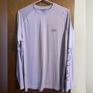 American fishing tackle, long sleeve, men’s fishing shirt size large